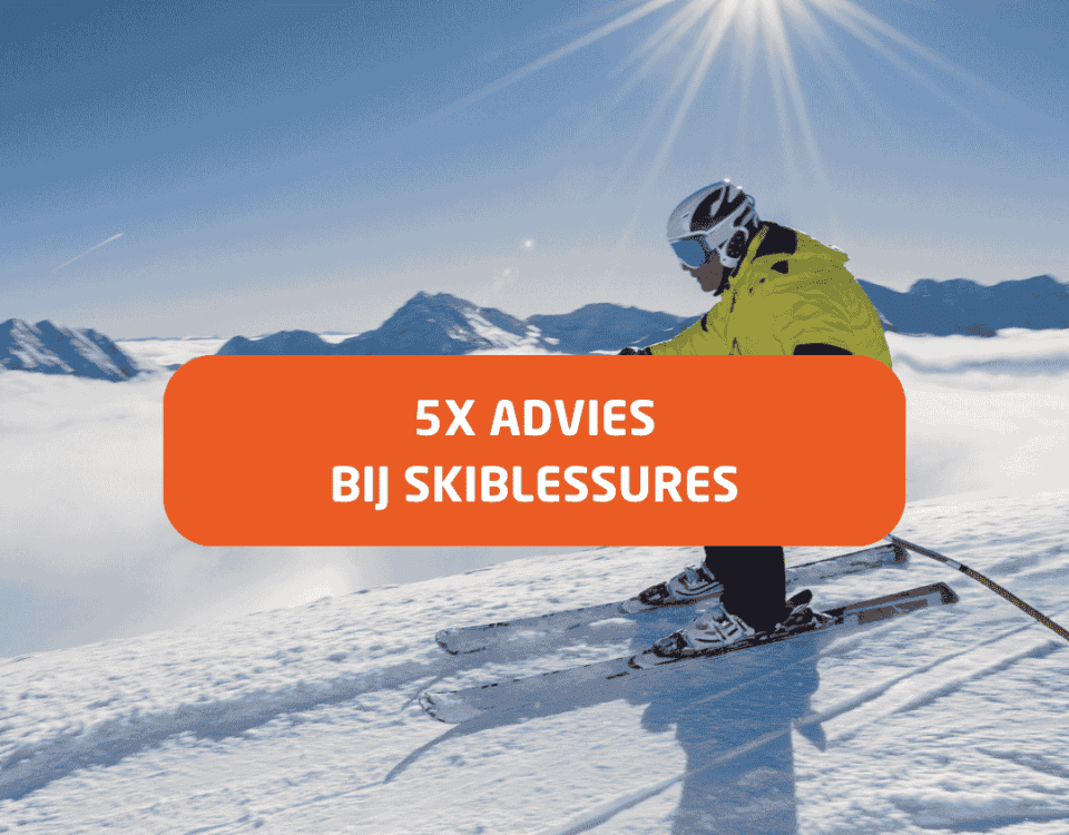 advies van de fysiotherapeut bij skiblessures